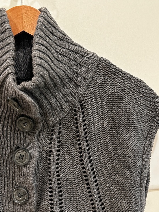 BCBGMaxAzria Sweaters - BCBG MaxAzria Gray Cowl Neck Sweater Vest